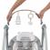 Leagan portabil swing 'n go portable swing bella teddy ingenuity
