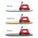 Trotineta pliabila multifonctionala ferrari 4 in 1 neagra
