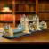Puzzle 3d cu led tower bridge 222 piese cubic fun