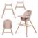Scaun de masa 4 in 1 kidwell eatan wood pink