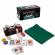 Set poker plastic + metal + textil