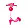 Trotineta cu desene cadru metal acces. plastic 72 cm