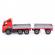 Camion cu remorca - volvo powertruck 77x19x25 cm wader