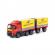Camion cu remorca + prelata - volvo powertruck 77x19x25 cm wad