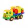 Masina salubrizare + containere - supertruck 42x16x25cm wader