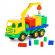 Masina salubrizare + containere - supertruck 42x16x25cm wader