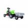Tractor turbo 2 cu pedale si remorca - polesie