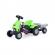 Tractor turbo 2 cu pedale si remorca - polesie