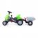 Tractor turbo 2 cu pedale si remorca - polesie