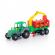 Tractor cu remorca + lemne - altay 61x17x25 cm polesie