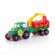 Tractor cu remorca + lemne - altay 61x17x25 cm polesie