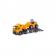 Trailer+excavator - volvo powertruck 89x19x25 cm wader