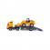 Trailer+excavator - volvo powertruck 89x19x25 cm wader