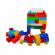 Cuburi constructii in rucsac 320 piese/570g - robentoys