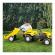 Tractor cu pedale si remorca/galben/52x144x45cm - dolu