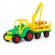 Tractor cu remorca lemne - champion 68x22x26 cm polesie