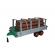 Tractor cu remorca si lemne 77 cm