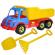 Camion 60 cm cu lopata + grebla - robentoys