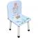 Masuta cu 2 scaunele mdf+metal/desene