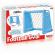 Poarta fotbal albastra 75x100x55cm - dolu