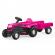 Tractor cu pedale si remorca unicorn 52x144x45cm - dolu