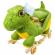 Balansoar pentru bebelusi dinozaur lemn + plus cu rotile