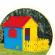 Casuta color my first house + gard - dolu