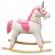 Unicorn balansoar lemn + plus roz 78x28x68 cm
