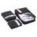 Set 3 accesorii de organizare bagaje Vivo, EFG1023, negru
