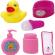 Set papusa Bathtime Tutu Love cu Cada si 6 Accesorii, Roz