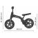 Bicicleta de tranzitie spider, fara pedale, black, lorelli