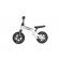 Bicicleta de tranzitie spider, fara pedale, white, lorelli