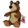 Jucarie de plus masha and the bear, bean bag bear 20 cm