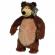 Jucarie de plus masha and the bear, bean bag bear 40 cm