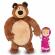 Set masha and the bear - papusa masha 12 cm si ursulet de plus 25 cm