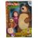 Set masha and the bear - papusa masha 12 cm si ursulet de plus 25 cm