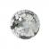 Decor pentru unghii, paiete silver