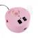 Freza electrica Global Fashion ZS-605, 35000 PRM, 65W, pink