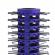 Perie de par circulara 9518KMU, blue