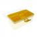Cutie-geanta plastic, mic, yellow