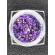 Set 12 decoratiuni unghii, Global Fashion, paiete tip confeti, Multicolor
