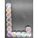 Set 12 decoratiuni unghii, Global Fashion, paiete tip confeti, Multicolor