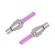 Set 2 capace valva cu led roz, cu senzor de lumina si miscare