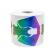 Set sabloane de contructie, multicolor, 300 bucati