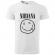 Tricou Alb, Barbati,Nirvana,S