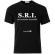 Tricou Negru,S.R.I,S