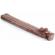 Recipient din cauciuc pentru apa calda 72cm, cu husa de plus, Pink HW108