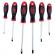 Set 6 surubelnite cu varf magnetic, maner ergonomic Dekton, DT65524