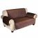 Husa de protectie pentru canapea cu doua locuri, Maro, 187 x 102 cm, Bourgogne