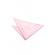 Batista de buzunar pentru sacou, cu aspect matasos, 21 x 21 cm, Baby Pink